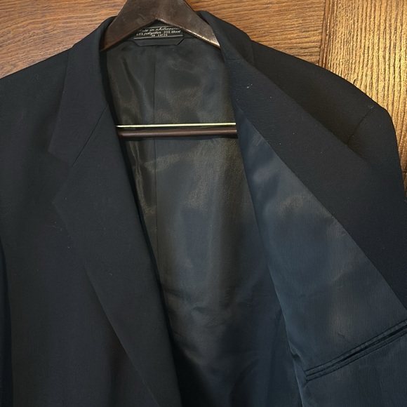 Men’s blazer sport coat. Black. XXL size 50R. Good condition. Smoke pet free. - Picture 8 of 8
